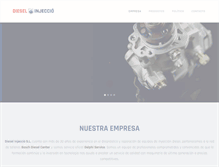 Tablet Screenshot of dieselinjeccio.com
